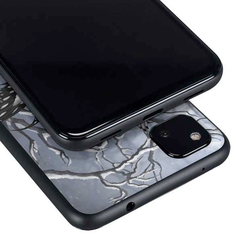 Fairy with Owl in Snow by Nene Thomas Google Pixel 4a Skin